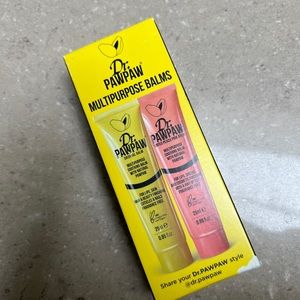 NIB Dr. PawPaw multipurpose balms - one original & one tinted peach pink shade🌺